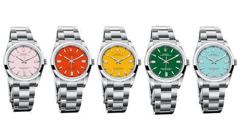 rolex new colors|rolex color scheme.